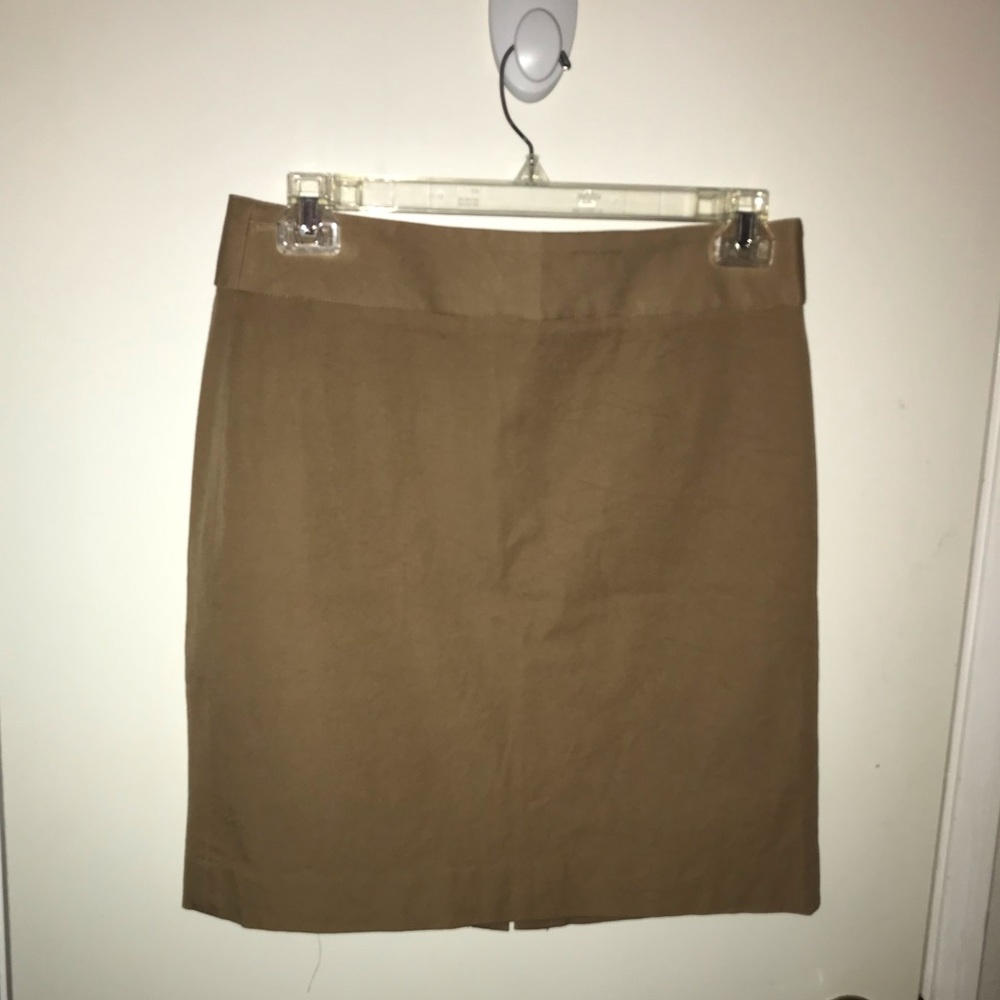 Banana Republic Khaki Pencil Skirt - Size 12